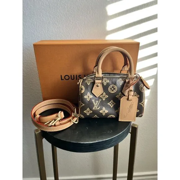 NEW with box Le Monogram 130th Anniversary Louis Vuitton Nano Speedy - Picture 11 of 15